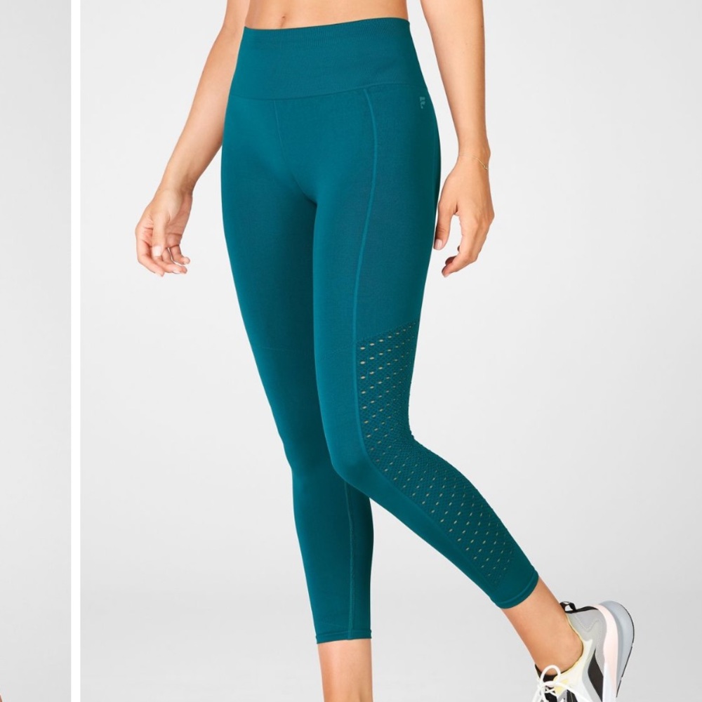 Fabletics Sync High-Waisted Perforated Leggings